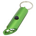 Flare IPX-LED-Lampe und Flaschenöffner aus recyceltem Aluminium mit Schlüsselanhänger, grün