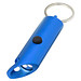 Flare IPX-LED-Lampe und Flaschenöffner aus recyceltem Aluminium mit Schlüsselanhänger, royalblau