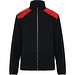Fleecejacke Terrano in kombinierten Farben, XXXL, schwarz/rot