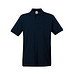 FRUIT OF THE LOOM® Unisex Poloshirt Pique, Deep Navy, XXL