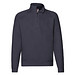 FRUIT OF THE LOOM® Unisex Sweatshirt Zip-Neck, navy, XL