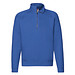 FRUIT OF THE LOOM® Unisex Sweatshirt Zip-Neck, royalblau, S