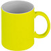 Fototasse Neon mit Digitaldruck, 300 ml, Neongelb Fototasse Neon mit Digitaldruck, 300 ml, Neongelb