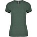 Fox T-Shirt für Damen, Heather Bottle Green, L
