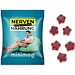 Fruchtgummi Standardformen, 15 g, Stern, transparente kompostierbare Folie, inkl. Druck