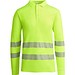 Sicherheits-Langarm-Poloshirt, L, Neon-Gelb