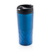 XD COLLECTION Geometrischer Becher, 300 ml, blau XD COLLECTION Geometrischer Becher, 300 ml, blau
