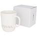 Glimpse durchsichtige Keramiktasse, 470 ml, weiß Glimpse durchsichtige Keramiktasse, 470 ml, weiß