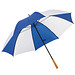 Golfschirm Raindrops, weiß-blau Golfschirm Raindrops, weiß-blau
