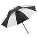 Golfschirm Raindrops, weiß-schwarz Golfschirm Raindrops, weiß-schwarz