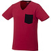 Slazenger™ Herren T-Shirt Gully mit Tasche, dunkelrot,dunkelblau, XL Slazenger™ Herren T-Shirt Gully mit Tasche, dunkelrot,dunkelblau, XL