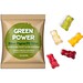 Gummibärchen vegan, 20 g, Verbundfolie weiß, inkl. Druck