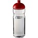 H2O Active® Base 650 ml Sportflasche mit Stülpdeckel, transparent/rot