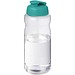 H2O Active® Big Base 1L Sportflasche mit Klappdeckel, aquablau
