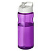 H2O Active® Eco Base 650 ml Sportflasche mit Ausgussdeckel, lila/ weiß