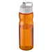 H2O Active® Eco Base 650 ml Sportflasche mit Ausgussdeckel, orange/ weiß