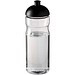 H2O Active® Eco Base 650 ml Sportflasche mit Stülpdeckel, transparent/schwarz