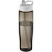 H2O Active® Eco Tempo 700 ml Sportflasche mit Ausgussdeckel, weiß/kohle