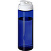 H2O Active® Eco Vibe 850 ml Sportflasche mit Klappdeckel, blau, weiß