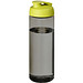 H2O Active® Eco Vibe 850 ml Sportflasche mit Klappdeckel, kohle, limone