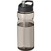 H2O Base Sportflasche mit Ausgussdeckel, 650 ml, charcoal,schwarz H2O Base Sportflasche mit Ausgussdeckel, 650 ml, charcoal,schwarz