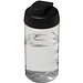 H2O Bop Sportflasche mit Klappdeckel, 500 ml, transparent,schwarz H2O Bop Sportflasche mit Klappdeckel, 500 ml, transparent,schwarz