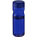 H2O Eco Base 650 ml Sportflasche mit Drehdeckel, blau/blau