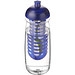 H2O Pulse Sportflasche mit Stülpdeckel und Infusor, 600 ml, transparent,blau H2O Pulse Sportflasche mit Stülpdeckel und Infusor, 600 ml, transparent,blau