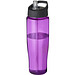 H2O Tempo Sportflasche mit Ausgussdeckel, 700 ml, lila/schwarz