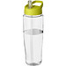 H2O Tempo Sportflasche mit Ausgussdeckel, 700 ml, transparent/limone