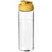 H2O Vibe Sportflasche mit Klappdeckel, 850 ml, transparent,gelb H2O Vibe Sportflasche mit Klappdeckel, 850 ml, transparent,gelb