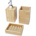 Hedon 3-teiliges Bambus Badezimmer-Set, natural