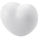 Herzförmiger Antistress Ball, weiss