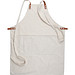 Hochwertige Schürze, beige
