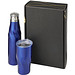 Hugo Kupfer-Vakuum isoliertee Flasche 650 ml und Becher 470 ml Geschenkset, blau Hugo Kupfer-Vakuum isoliertee Flasche 650 ml und Becher 470 ml Geschenkset, blau