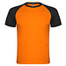 Fluor Orange / schwarz