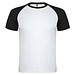 Indianapolis T-Shirt Unisex, weiß / schwarz, XL
