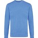 IQONIQ Denali ungefärbt. Rundhals-Sweater aus recycelter BW, heather blue, XXS