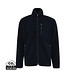 Iqoniq Diran Fleecejacke aus recyceltem Polyesterflor, schwarz, L