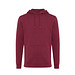 Iqoniq Jasper Hoodie aus recycelter Baumwolle, burgunderrot, S