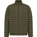 IQONIQ Maiko Herren Steppjacke aus recyceltem Polyester, khaki, L