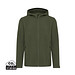 Iqoniq Makalu Herren Softshelljacke aus recyceltem Polyester, khaki, L