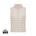 Iqoniq Meru Damen Bodywarmer aus recyceltem Polyester, beige, L