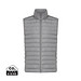 Iqoniq Meru Herren Bodywarmer aus recyceltem Polyester, Silbergrau, XL