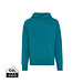 Iqoniq Yoho Relax-Hoodie aus recycelter Baumwolle, verdigris, XS