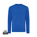 Iqoniq Zion Rundhals-Sweater aus recycelter Baumwolle, Königsblau, XL