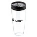 Isolierbecher Coffee To Go, 350 ml, transparent