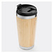 Isolierbecher TAKE BAMBOO,braun, schwarz, silber