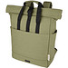Joey 15 Zoll GRS Rolltop Laptop-Rucksack aus recyceltem Canvas 15 L, olive