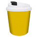 Kaffeebecher PremiumPlus small, 250 ml, standard-gelb/weiß Kaffeebecher PremiumPlus small, 250 ml, standard-gelb/weiß